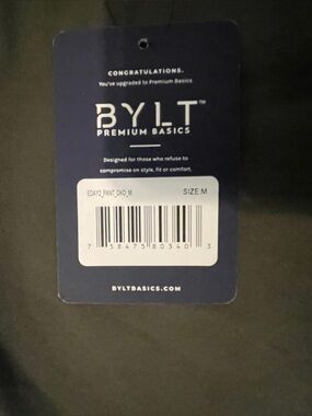 BYLT Basics Men's Chinos Dark Olive